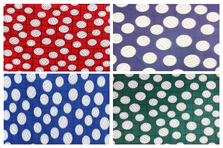 Volleyball Fleece Fabric